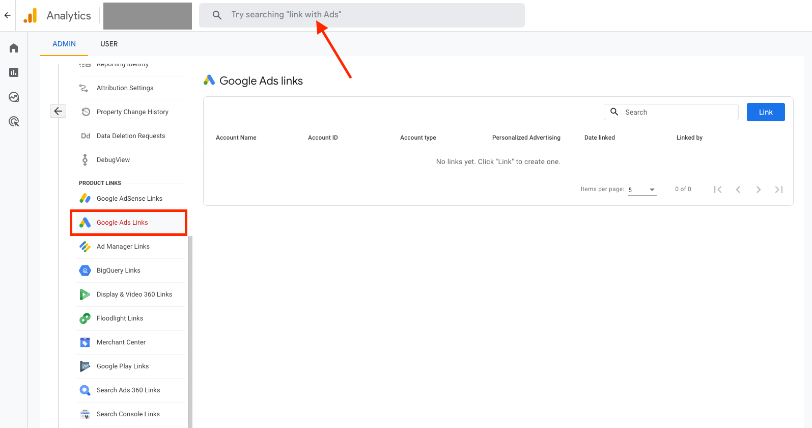 How to link Google Ads to GA4