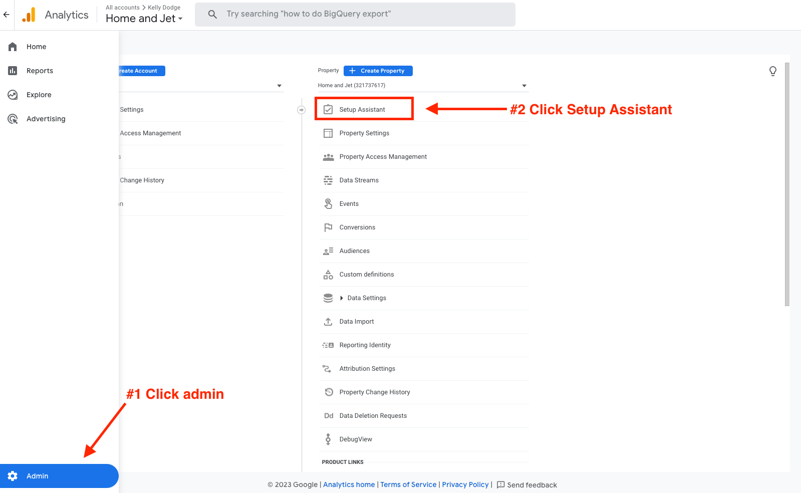 How to set up GA4