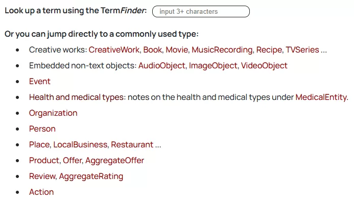 Schema Markup For SEO - Schema.Org